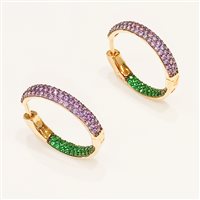 Orecchini Vidali Gioielli Donna in Argento Zircone ORAR-24-34 - ORAR-24-34